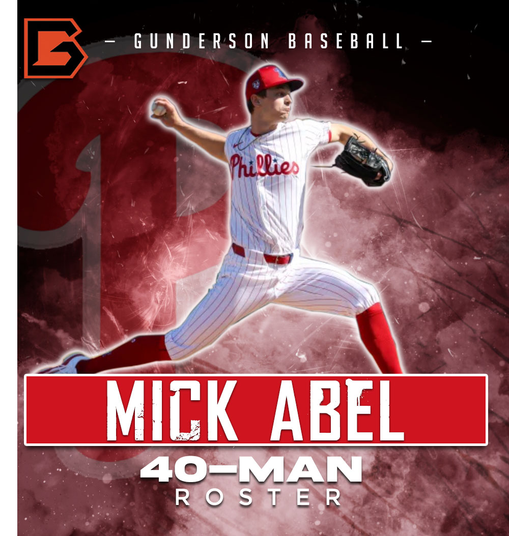 Gunderson Baseball - Mick Abel 40-Man Roster